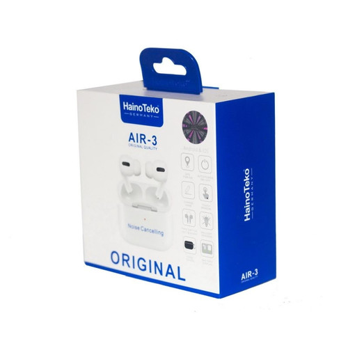هدفون و ایرپاد بلوتوثی هاینو تکو مدل Air-3 کیفیت AAA