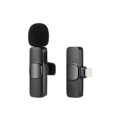 میکروفن یقه ای بی سیم مدل K9 Type-C به همراه تبدیل Lightening