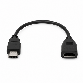 کابل افزایش طول HDMI نری به مادگی | ۲۰ سانتیمتر